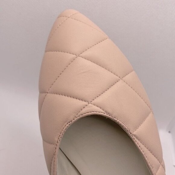 STEFANO Gamba Blush Quilted Leather Mules - Picture 5 of 5